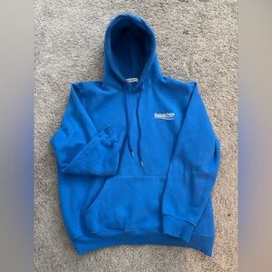 Balenciaga Vibrant Blue Hoodie